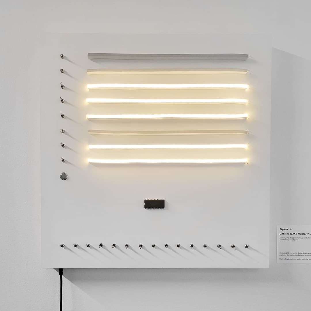 Computer memory in a raw and touchable form, exploring the remembered and forgotten in a digitized world.